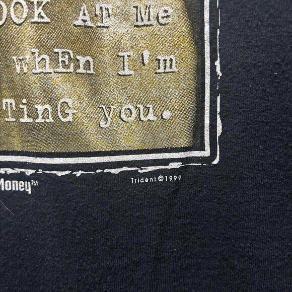 Vintage 1990's Pimp Slap Atlas Games Lunch Money T-Shirt Size Large - Picture 5 of 6